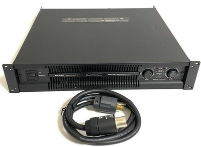 Qsc Pl380 Power Amplifier Basic operation confirmed | eBay