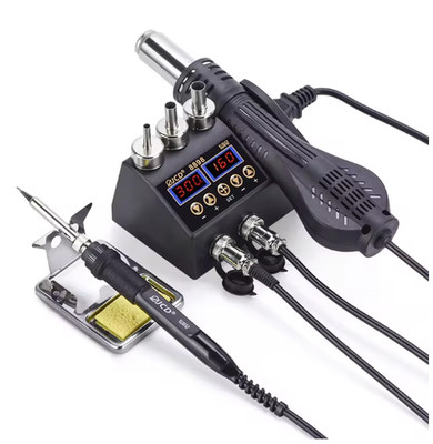 2 in 1 750W Soldering Station LCD Digital display welding rework station