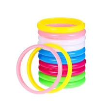 12Pcs Plastic Bangles For Boy Girl Women Decorate Your Style