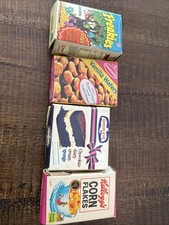 Mini Play Food Boxes Cereal Cookies Cake
