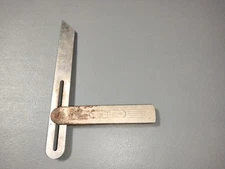 GENERAL Vintage 8" Sliding T Bevel Square (C) RUST All Solid Steel USA