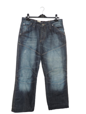 Crosshatch S55 Jeans Blau Größe W32 L30'' UVP 44,99£ DH008 FF 11