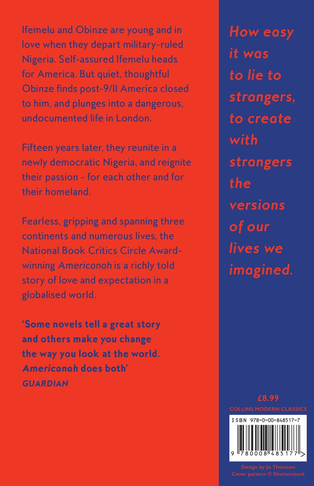 Thumbnail - Chimamanda Ngozi Adichie | Americanah | Taschenbuch | Englisch (2021)