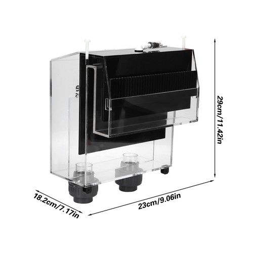 5000L/H Aquarium Siphon Überlaufbox Selbststart Überlaufbox Acryl Aquarium Set - 第 3/11 張圖片