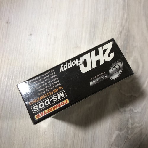 FLOPPY DISK 2 HD MS-DOS FORMATTED - think xtra COFEZIONE 10 PEZZI SIGILLATA - Afbeelding 8 van 8