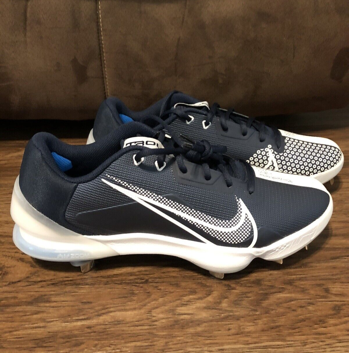 Size 13 - Nike Force Zoom Trout 7 Pro College Navy White for sale