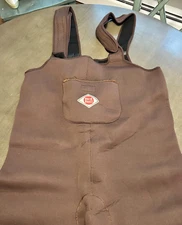 New Red Ball Waders Insulated Boot Adjustable Straps Neoprene Brown - Size MK