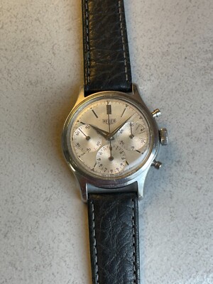 Heuer Vintage Chronograph Valjoux Cal. 72, 50er Jahre, sehr selten