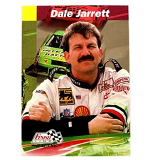 Dale Jarrett 1993 Pro Set Finish Line Card #169 NASCAR Interstate Batteries