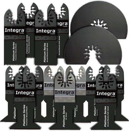 15 Pc Oscillating Multi Tool ECut Saw Blades fit Fein MultiMaster and other SC
