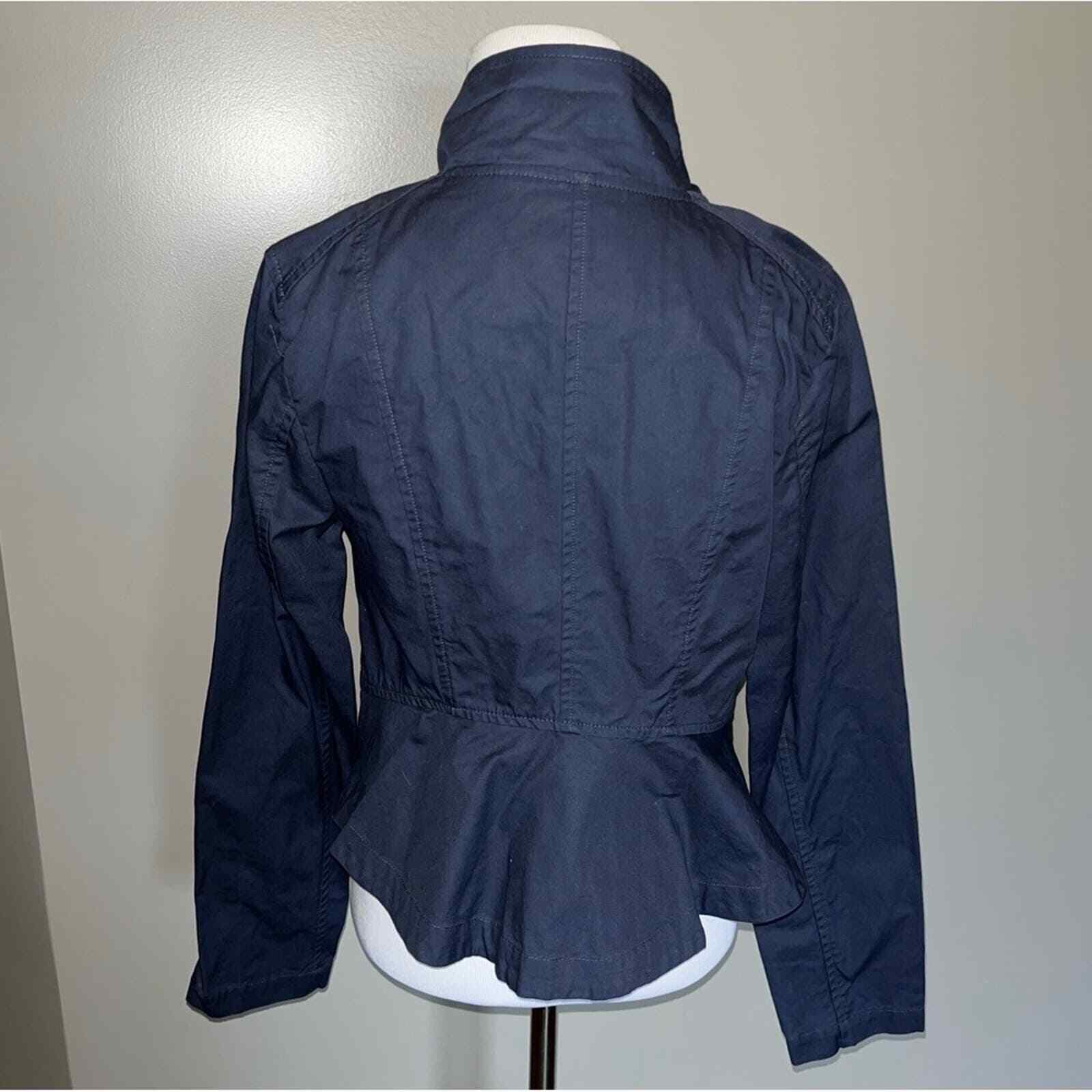 ModCloth Utility Jacket Ruffled M - image 3