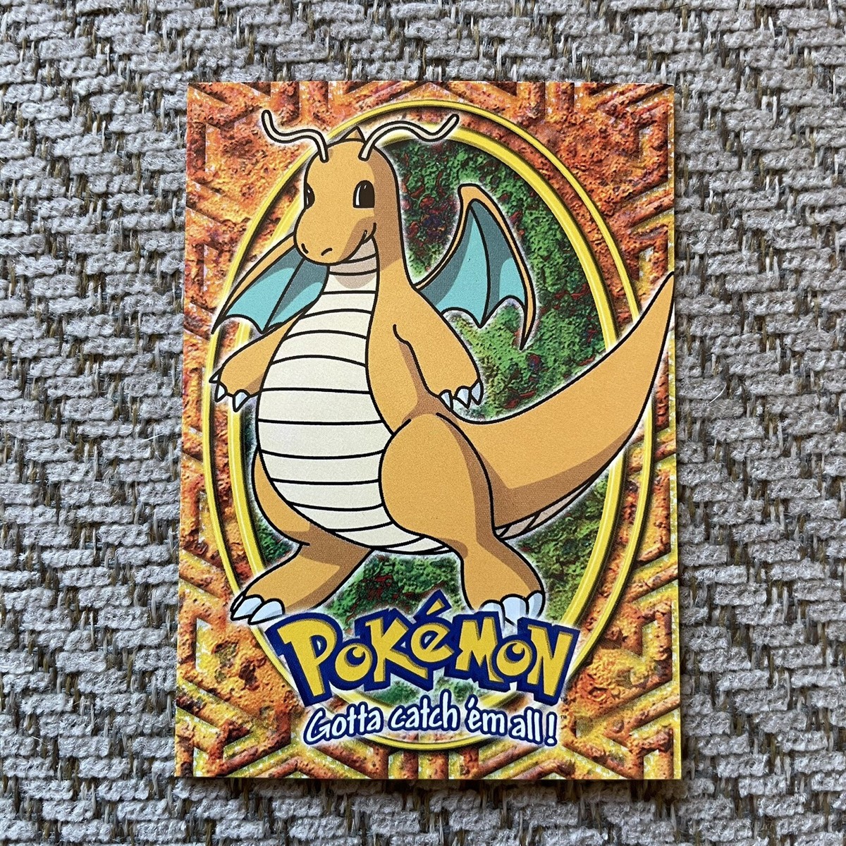 Topps Dragonite #149 Pokemon Non Holo E12 Of 12 Trading Card