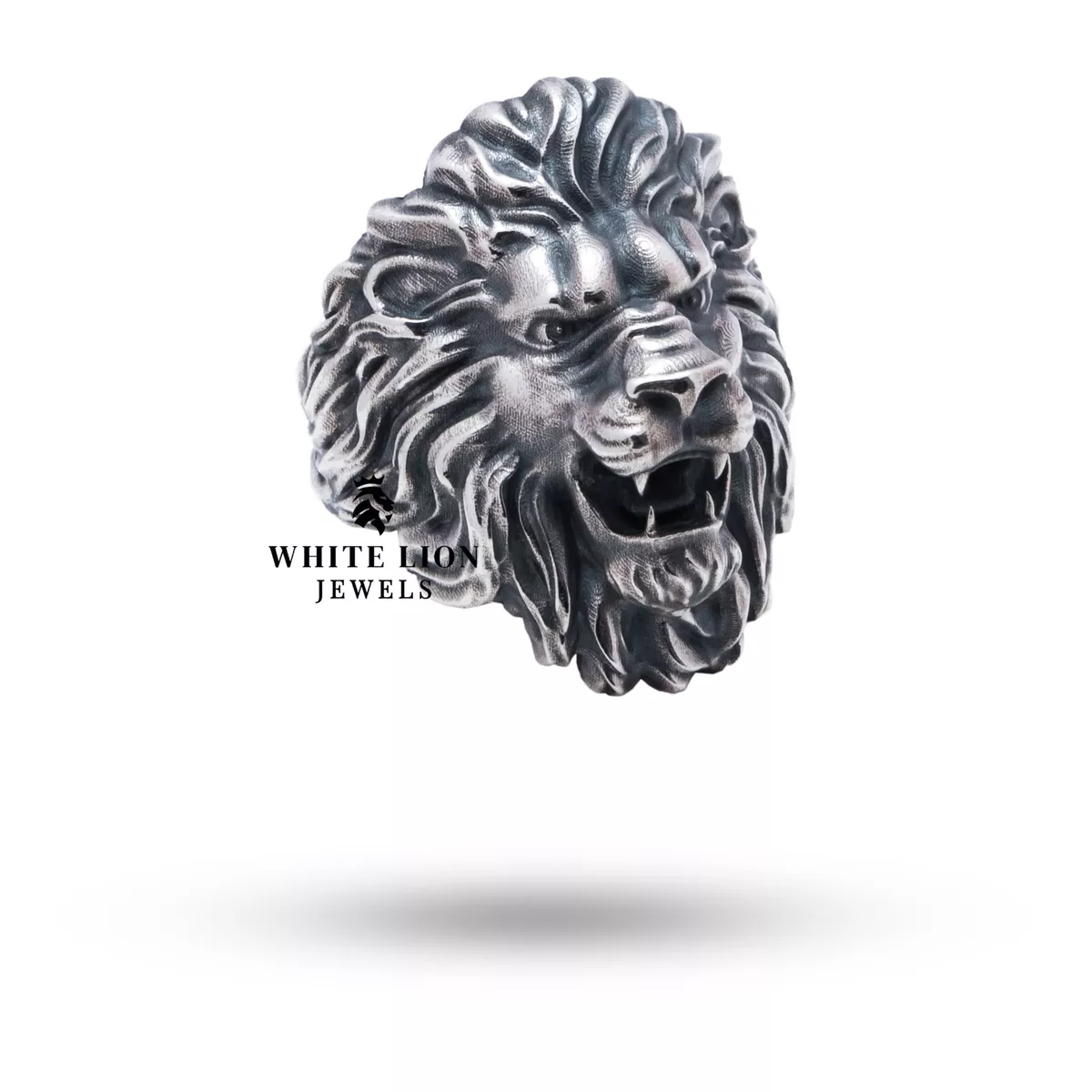 Roaring lion shop ring