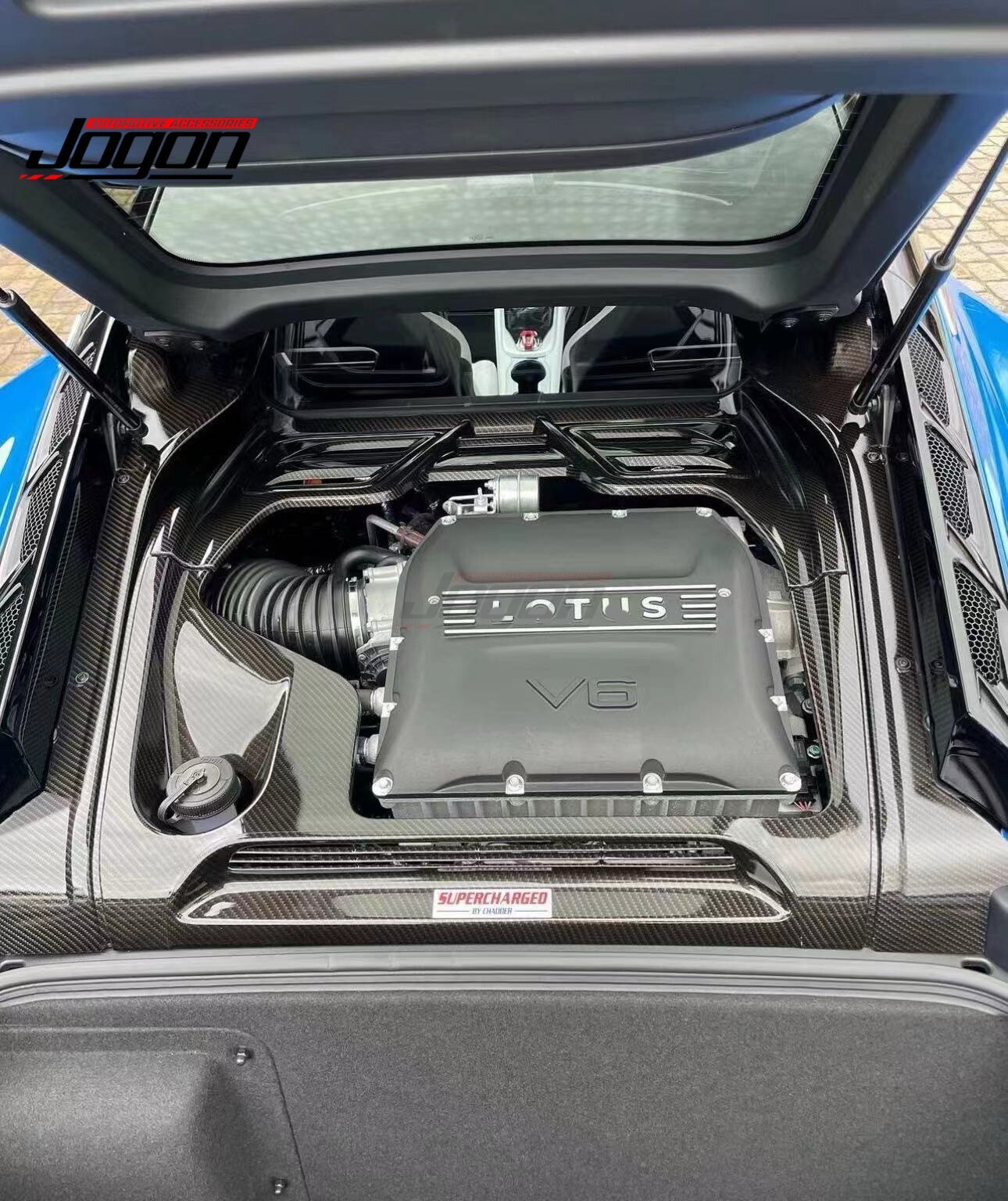 Carbon Engine Bay Surrounding Cover Bonnet Hood Trim For Lotus Emira V6 MT 2023+ - Picture 2 of 24
