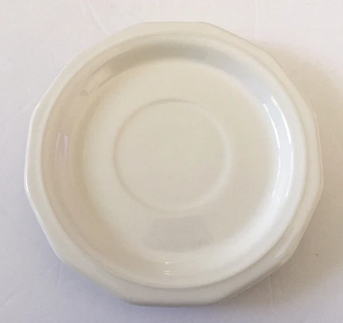 Pfaltzgraff HERITAGE WHITE USA - 6-3/8" COFFEE CUP / SOUP MUG SAUCER