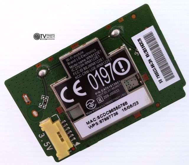 LG 55LF6100UA TV WiFi Module EAT61813801 209J00033, 2703HWN8122E1 eBay