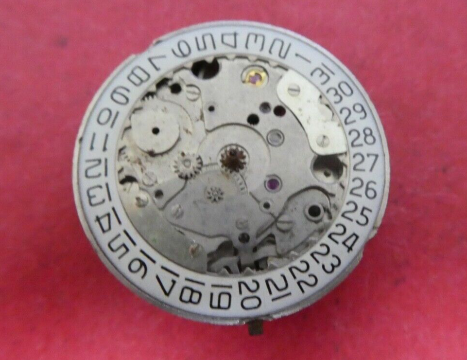 Vintage PUW 1461 AUTOMATIC Watch movement 25 JEWELS for parts (WE76) eBay
