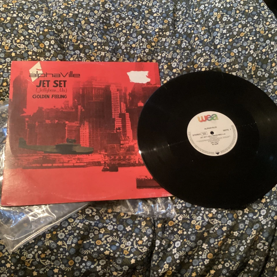 Alphaville Jet Set 12” Vinyl Single 2 X Copies Separate Sale -*Read Description* - Image 3 of 4