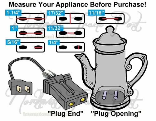 Power Cord for Farberware Coffee Maker Percolator Urn Pot Model No 40 45 206 208 - Picture 9 of 23