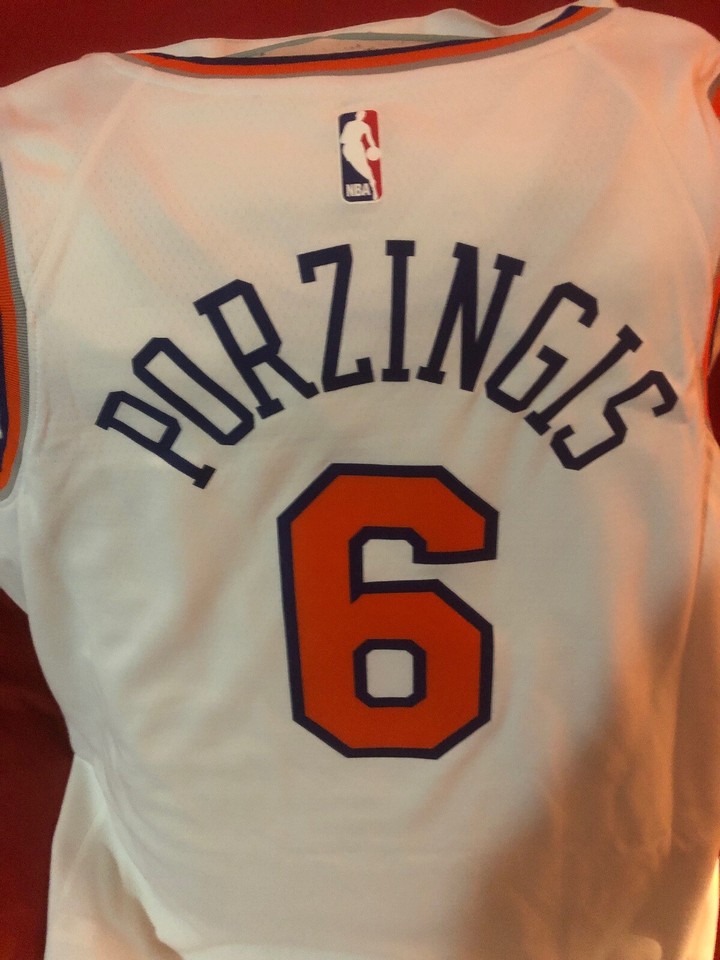 Nike New York Knicks Swingman Jersey Kristaps Porzingis #6 Size Xl Nwt ...
