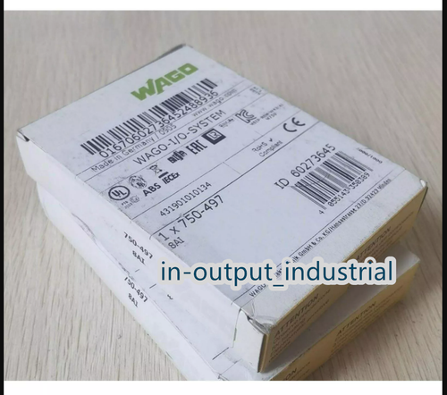 New Factory Sealed WAGO 750-497 PLC Module 750-497 750497