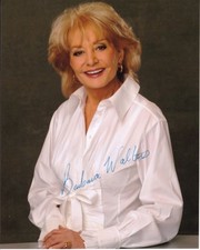 BARBARA WALTERS signed autographed 8x10 photo