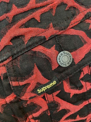 Supreme - Thorn Trucker Jacket Large | eBay