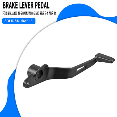 Brake Pedal Foot Peg Lever For Kawasaki Ninja 400 18-23 Ninja 500 Z500 SE 2024+