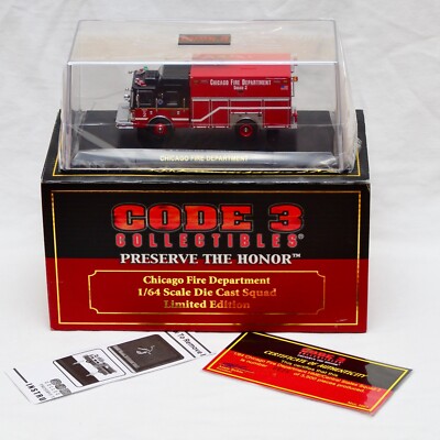 Code 3 Chicago Squad  2   ***  Brand New  ***
