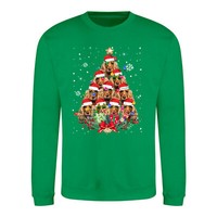 Cocker Spaniel Dog Gifts Xmas Christmas Tree Adult & Kids Sweatshirt Jumper