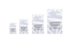 Poly Bags with Suffocation Warning 6x9 8x10 9x12 11x14 - Combo Pack of 400