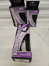 On Stage Gear KSP100 Universal Piano Style Electronic Keyboard Pedal 2 Cover D5