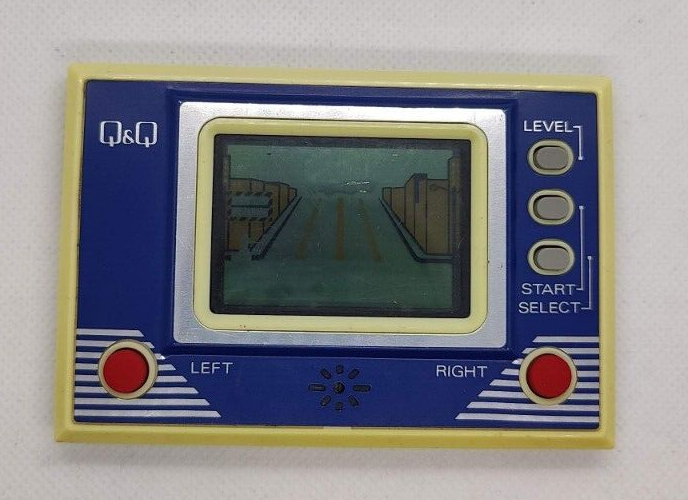 Q&Q Patrol Car CG-002B Game & Watch handheld LCD game