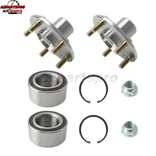 Front Left & Right Wheel Hub Bearing Assembly Kit for Honda Civic Si 2006-2015
