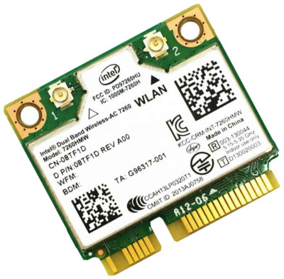 Intel Wireless WLAN Netzwerkkarten TOSHIBA DELL LENOVO ERICSSON