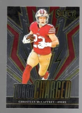 2023 Panini Select Turbocharged #TUR-CMC Christian McCaffrey