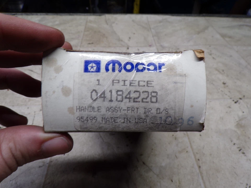 Dodge 600 1983-1988 *nuevo* montaje manija puerta exterior cromo mopar id-4184228 Foto 3 de 4