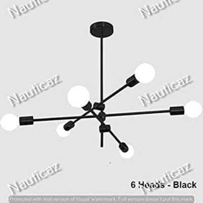 Modern Chandelier, Ceiling Light, Living Room Ceiling Sputnik Chandelier, Retro,
