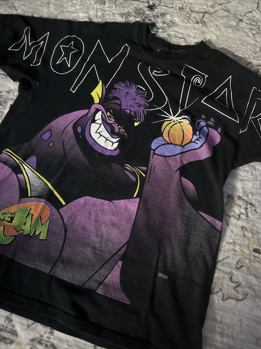 VTG Space Jam Monstars Movie Promo T-shirt 90s Size Extra VTG Space Jam Monstars Movie Promo T-shirt 90s Size Extra