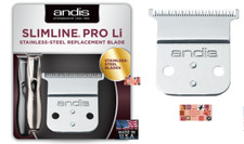 Andis Replacement STAINLESS STEEL T BLADE For Slimline Pro Li D-8,D-7 Trimmers