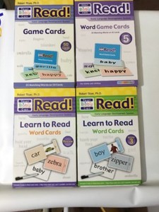 your baby can read word cards 4 boxes ebay your baby can read
