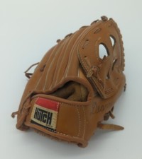 Vintage HUTCH 10 Playmorer Model PX Tanned Leather Athletic Baseball Softball