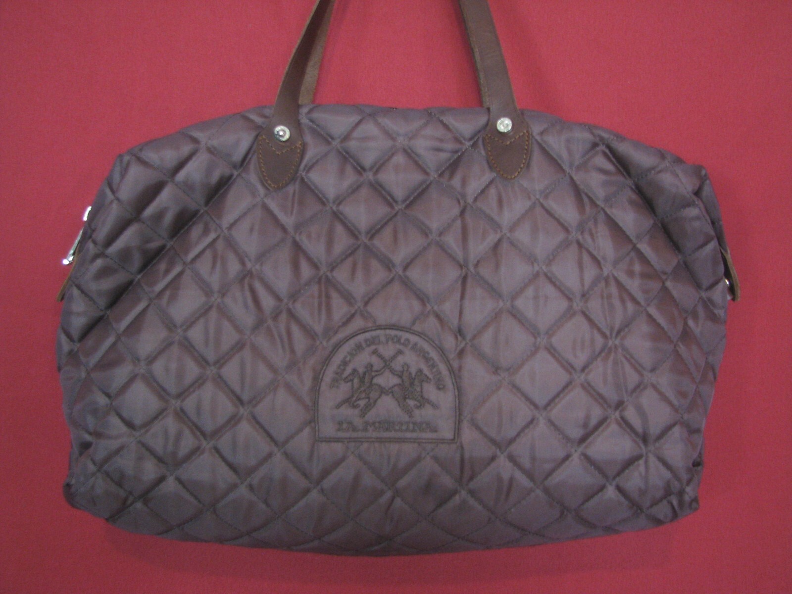 New La Martina Argentina Traditional del Polo Travel Luggage Hand Bag Carry On