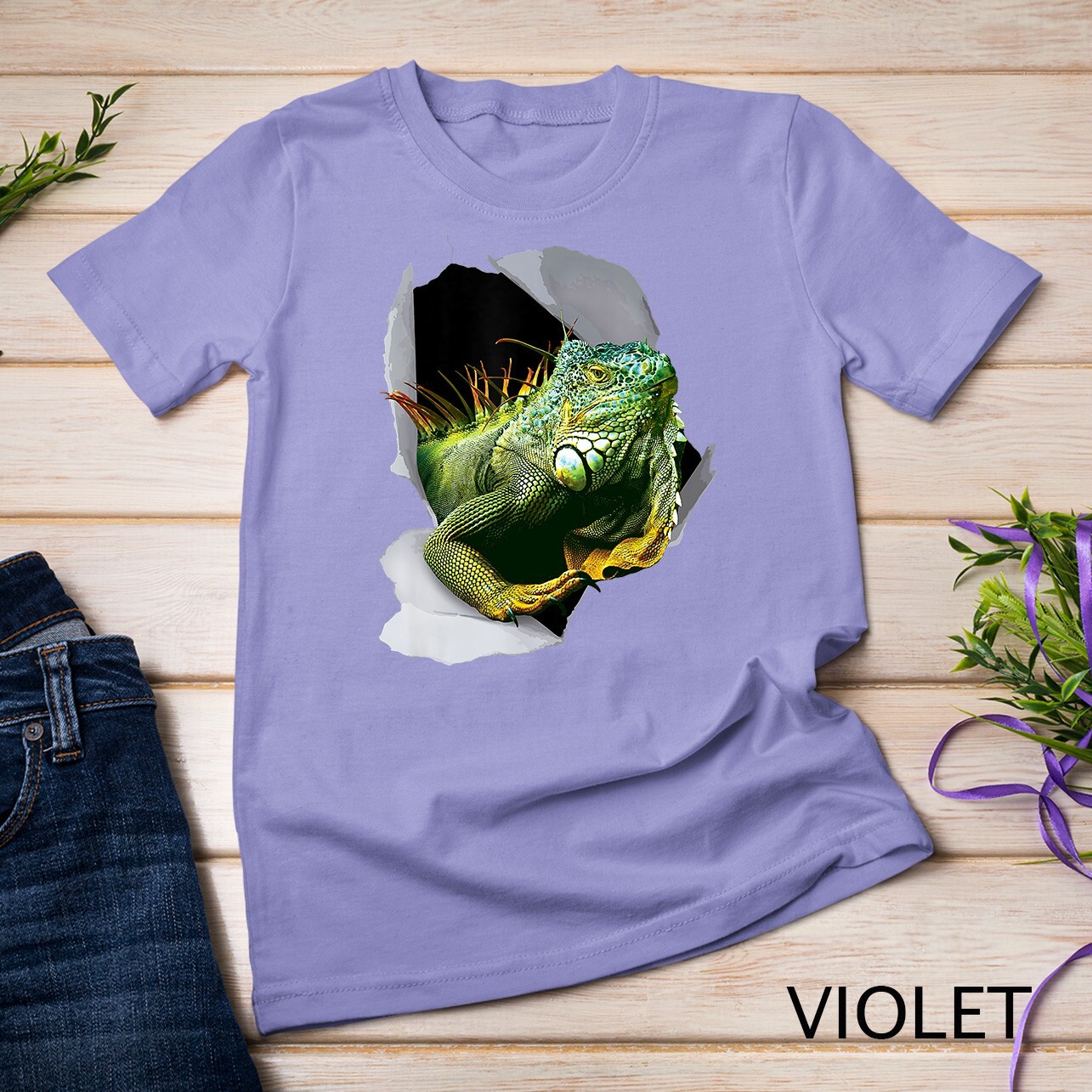 Iguana Tshirt, Funny Lizard Tshirt, Reptile Lover Unisex T-shirt