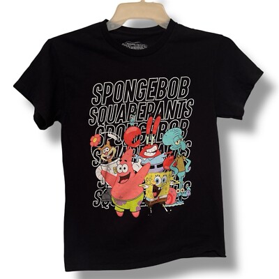 SpongeBob SquarePants Shirt Size Small Patrick Mr Krabs, Gary Squidward, Sandy
