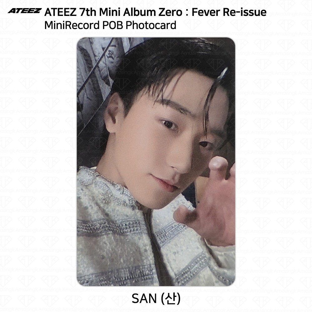 ATEEZ 7th Mini Album Zero : Fever Re-Issue MiniRecord POB