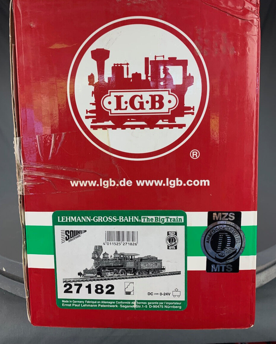G Scale LGB 27182 Santa Claus 2-6-0 Mogul Steam Loco w/MTS G Scale LGB 27182 Santa Claus 2-6-0 Mogul Steam Loco w/MTS