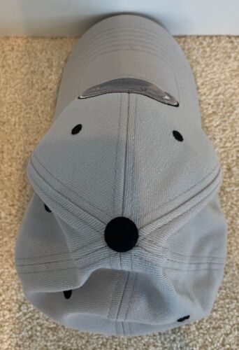 NWOT Penn State Nittany Lions Hat Cap Flex Fit Stretch OSFM Gray and Silver Logo - Picture 4 of 8