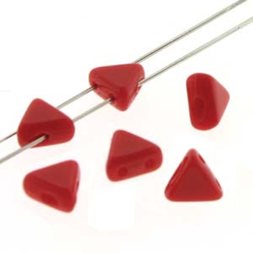 9 Gram Kheops Par Puca 6mm 2 Hole Triangle Czech Glass Beads 100 Colors U-Pick - Picture 18 of 78