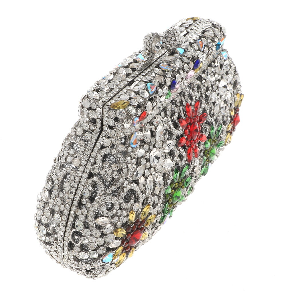 期間限定値下げsilver crystal heart clutch Heart Ring | Silver-Finish Heart Ring with Crystals | JIMMY CHOO